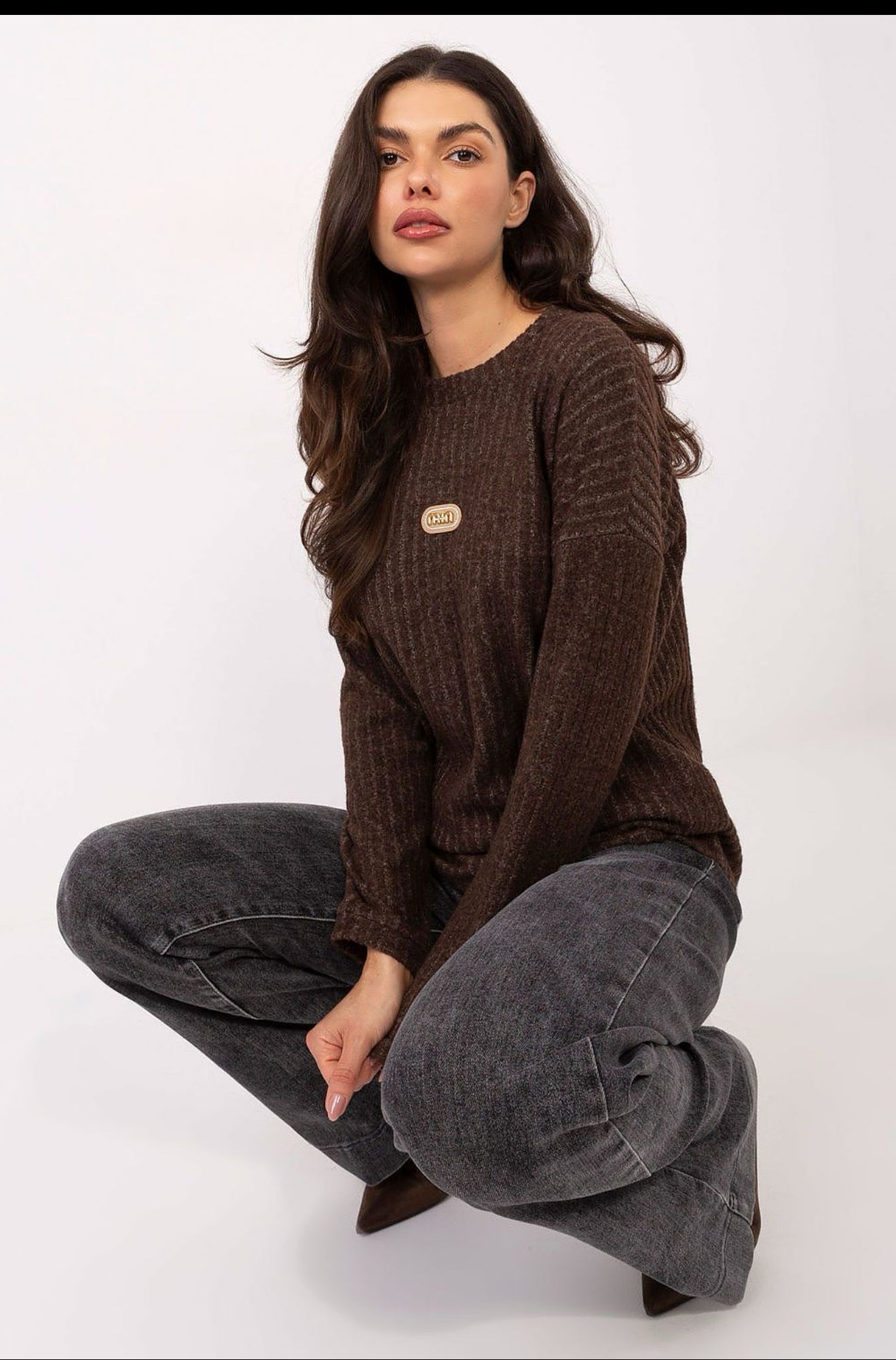 Women's Ribbed Sweater – Warm, Soft, and Versatile
