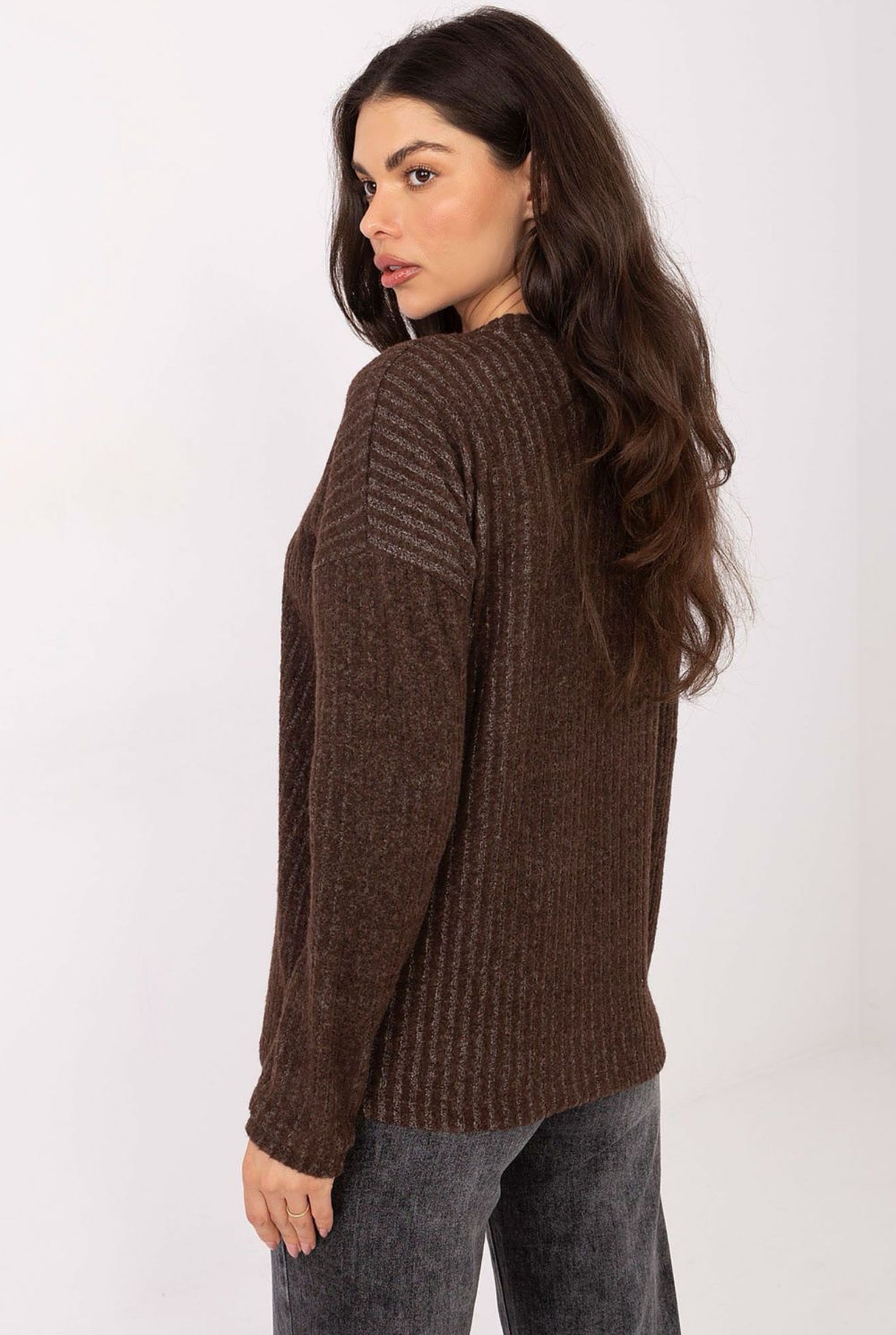 Women's Ribbed Sweater – Warm, Soft, and Versatile