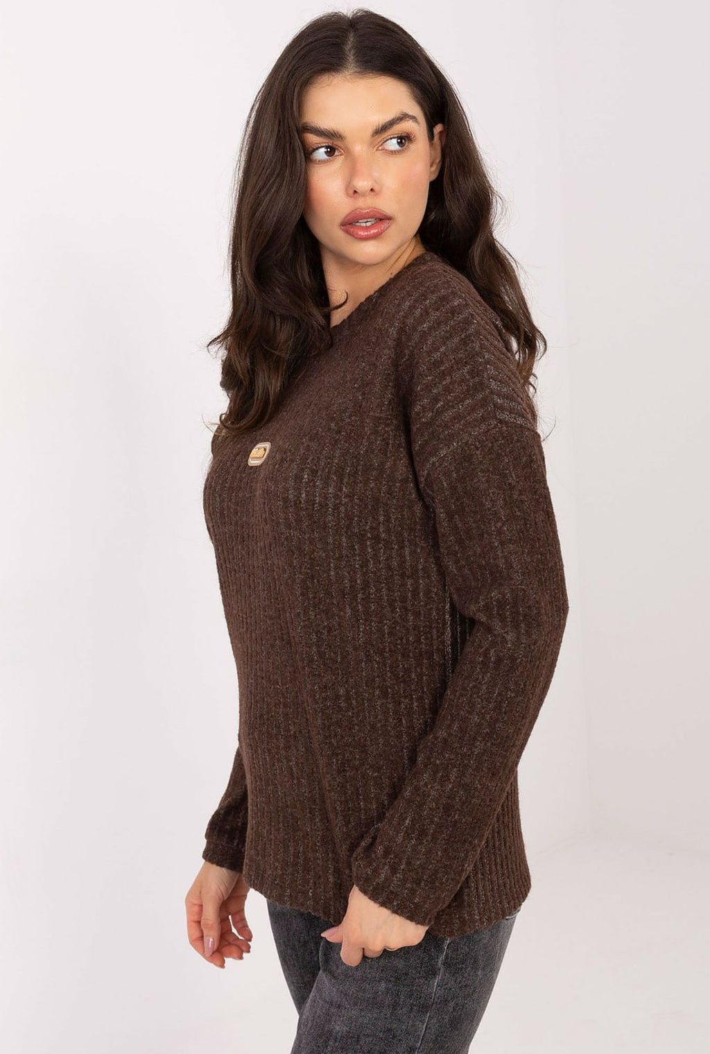 Women's Ribbed Sweater – Warm, Soft, and Versatile