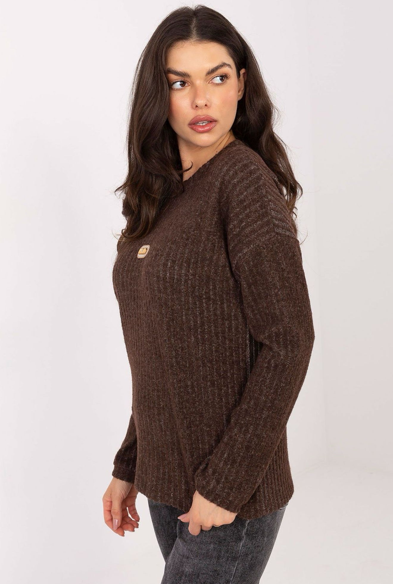 Women's Ribbed Sweater – Warm, Soft, and Versatile